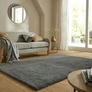 Covor Feather Soft CHARCOAL 80X150 cm, Flair Rugs