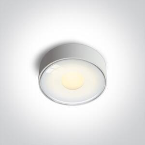 One Light Bazyla plafoniera de exterior 1x6 W alb 67484/W/W