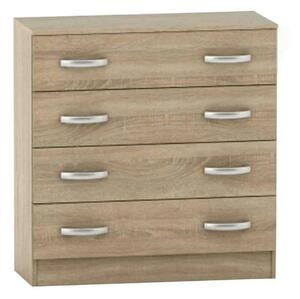 Comoda BETTY 2, stejar sonoma, PAL laminat, 150x39x93 cm