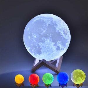 Lampa de birou Moon Space, culori interschimbabile