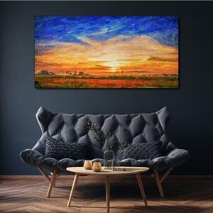 Tablou canvas Pictura apusului de soare
