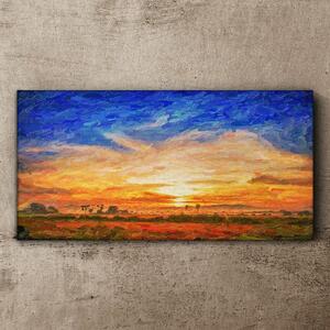 Tablou canvas Pictura apusului de soare
