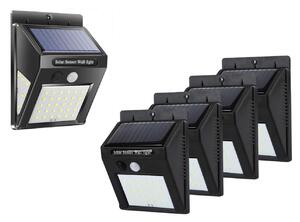 Set 5 Lampi Solare, portabile, cu senzor, 30 LED