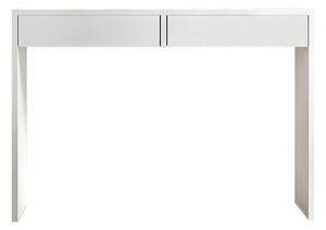 Masa de toaleta/masa birou VIOLET, alb, DTD laminat, 115x40x78 cm