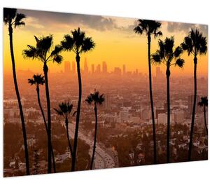 Tablou - Panorama din Los Angeles (90x60 cm)