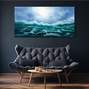 Tablou canvas natura furtunii maritime