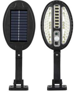Proiector cu panou solar cu telecomanda, 66 LED SMD, HB-8188B