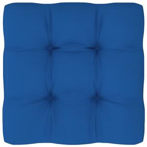 Pernă canapea din paleți, albastru, 50x50x10 cm
