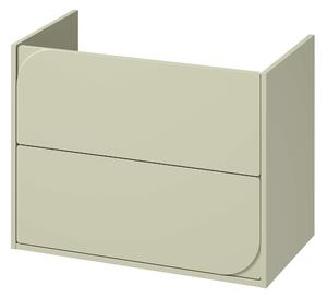 Cersanit Crea II dulap 79.4x44.7x62.1 cm sub chiuveta pe perete verde S1058–031