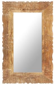 Oglindă 80x50 cm, lemn masiv de mango