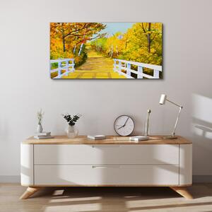 Tablou canvas pod de pădure de toamnă