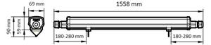 Philips - LED Lampă tehnică fluorescentă LED/46W/230V IP66