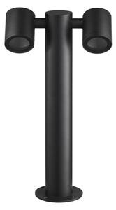Lampă de exterior KETTO 2xGU10/60W/230V IP44 neagră