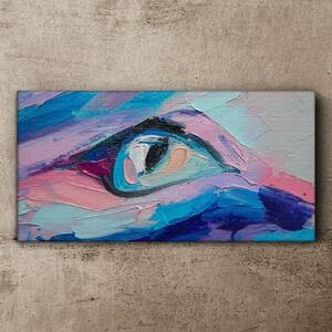 Tablou canvas abstracția ochilor