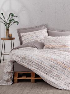 Set pat 4 anotimpuri bumbac 100% ranforce, Cotton Box, Fleck Mink