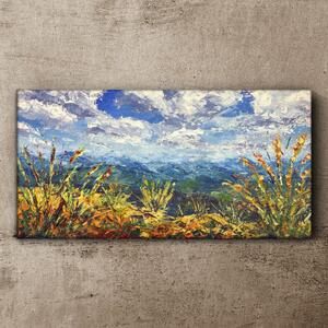 Tablou canvas Peisaj de nori de munte