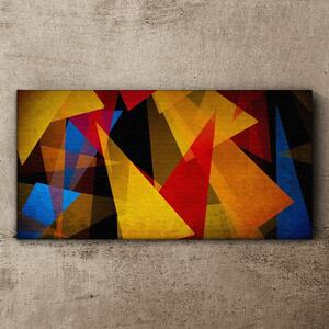 Tablou canvas Triunghiuri abstracte Geometrie