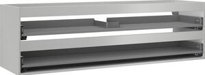 Mexen Box-A, dulap suspendat 160 cm, 2 sertare, gri mat, 91AX0-1600-470-2-62