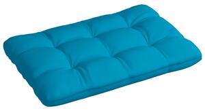 Pernă canapea din paleți, albastru, 120 x 80 x 10 cm