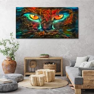 Tablou canvas Pisica animală abstractă