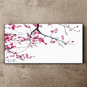 Tablou canvas ramuri de copac flori
