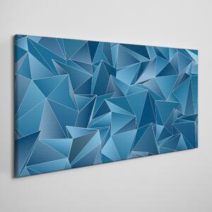 Tablou canvas triunghiuri geometrice