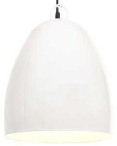 Lampă suspendată industrială, 25 W, alb, 42 cm, E27, rotund