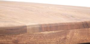 Masa Yellowstone, Mauro Ferretti, 180x90x77 cm, lemn de salcam, maro