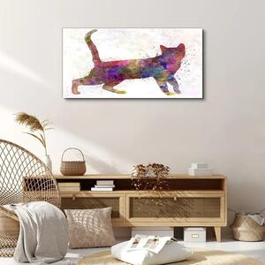 Tablou canvas Pisica animală abstractă