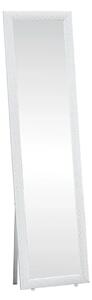 Oglinda LAVAL, alb, metal/lemn, 40x150 cm