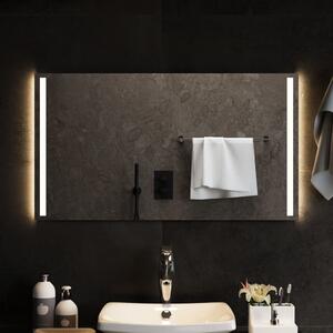 Oglindă de baie cu LED, 90x50 cm
