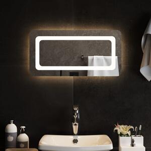 Oglindă cu LED de baie, 60x30 cm