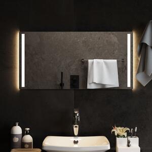 Oglindă de baie cu LED, 80x40 cm