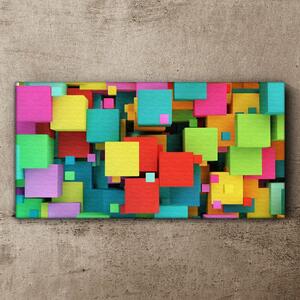 Tablou canvas Cuburi abstracte