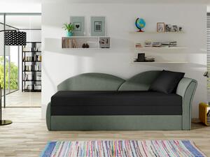 Canapea Agira (verde + negru) (D). Promo -15%. 1025437