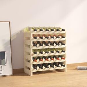 Suport de vinuri, 65x29x68 cm, lemn masiv de pin