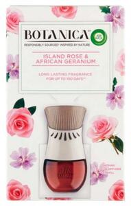 Odorizant de camera electric aparat + Rezerva parfum de Trandafir salbatic si Geranium African Botanica by Air Wick 19ml