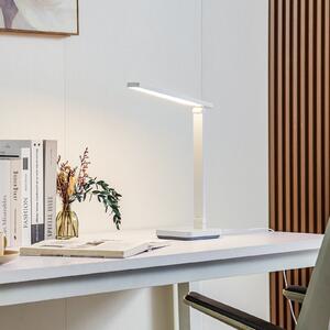 Lampă de birou Lindby LED Rylas, alb, USB, CCT
