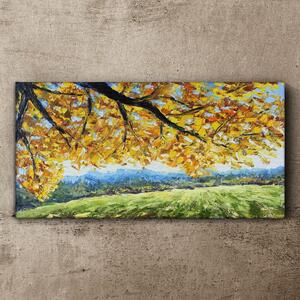 Tablou canvas Arborele cu frunze de toamnă