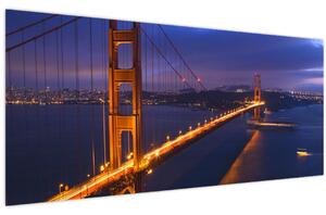 Tablou - Podul Golden Gate (120x50 cm)