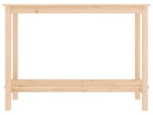Masă consolă, 110x40x80 cm, lemn masiv de pin