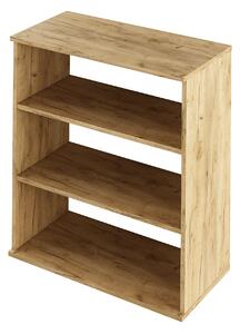 Raft RESITA TYP 4, stejar artisan, DTD laminat, 71x35x80 cm