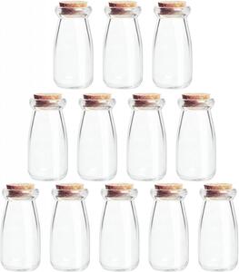 Set de 12 sticlute Belle Vous, sticla, 4,5 x 9,5 cm, 100 ml
