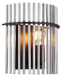 Aplică Globo 15698W GORLEY 1xE27/60W/230V negru