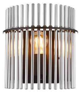 Aplică Globo 15698W GORLEY 1xE27/60W/230V negru