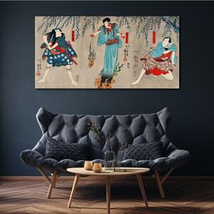 Tablou canvas Asia Kimono Samurai