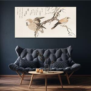 Tablou canvas Asia Ramuri Animale Păsări