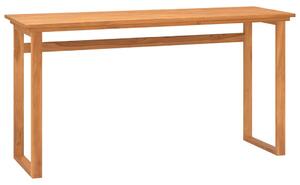 Birou, 140x45x75 cm, lemn masiv de tec