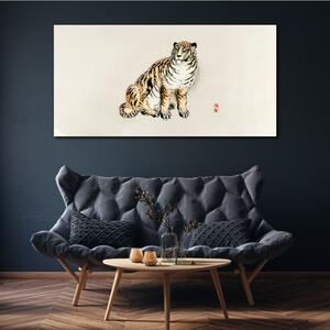 Tablou canvas Animale pisica tigru