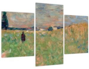 Tablou - Georges Seurat, A Summer Landscape, reproducere (90x60 cm)
